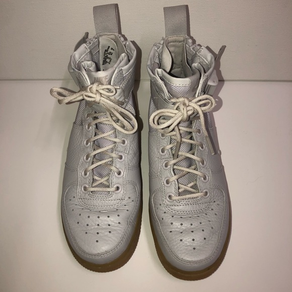 Grey Nike Air Force 1 - Goddess of victory - Picture 2 of 8